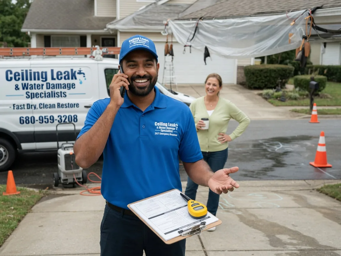 Ceiling Leak Cleanup Bull Shoals, AR FAQs